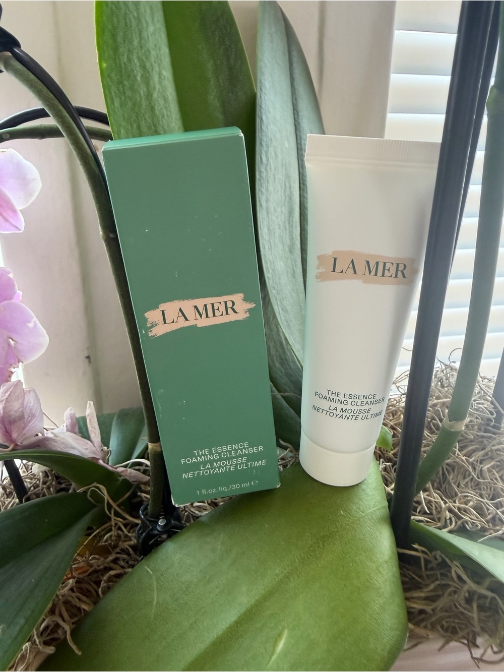 La Mer Foaming Cleanser Tube & Green Box